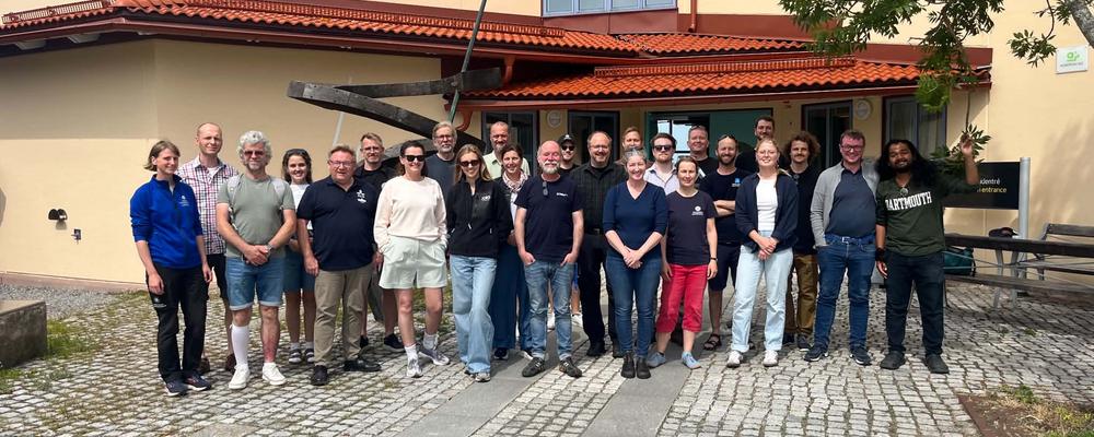 Bild på samtliga deltagare från Seabird workshopen